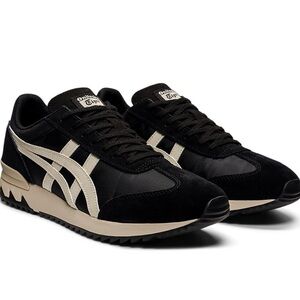 Onitsuka Tiger by Asics Black and Oatmeal Sneakers